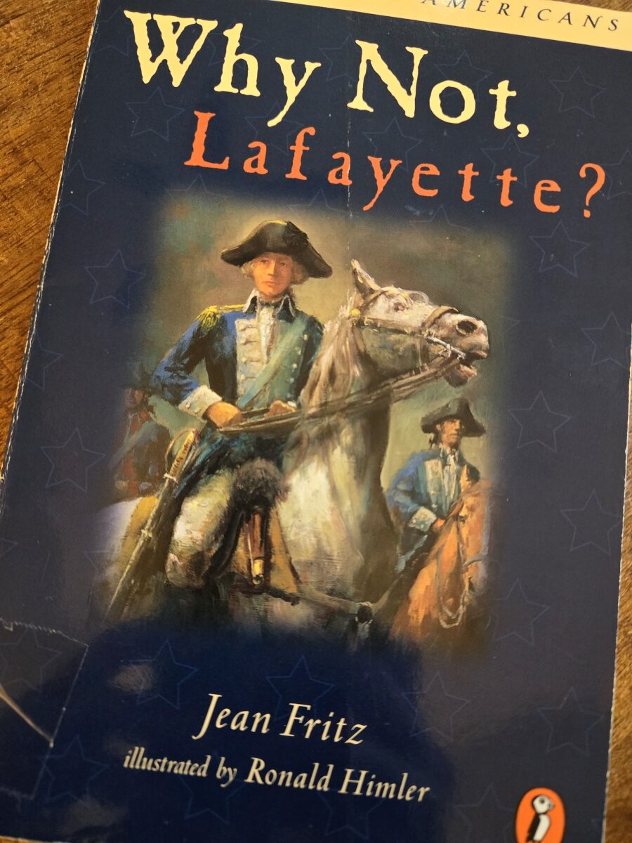 Don’t you want to be Lafayette?